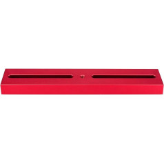 Svbony Standard Dovetail Full Metal Dovetail Plate 210 mm 8.3 Inch Dovetail Mounting Plate for Astronomical Telescope Red