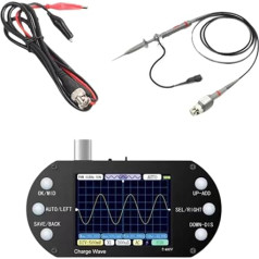 perfeclan Mini-Digitaloszilloskop, 2,5 MHz, Messgerät, professioneller Spannungsdurchgangsprüfer für die Reparatur von Haushaltsgeräten, wissenschaftliche, 400 V