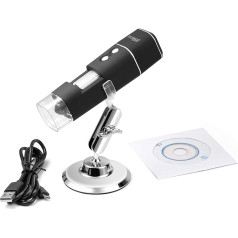 Technaxx 4907 TX-158 Smartphone Microscope Monocular 1000 x Reflected Light