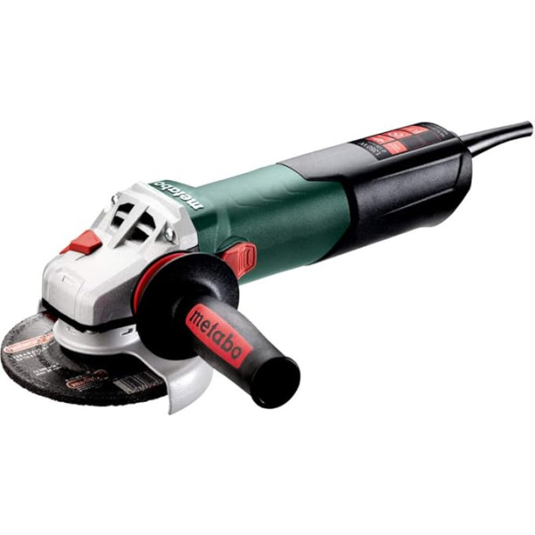 Metabo leņķa slīpmašīna WA 13-125 Quick (603630000) Kartons 1350 Watt Disku diametrs 125 mm Tukšais apgriezienu skaits 11000 apgr./min.