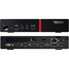 Lenovo ThinkCentre M715Q Tiny AMD PRO A6-8570E 3GHz RAM 8GB SSD 240GB AMD Radeon R5 Grafiskā karte Windows 10 Pro 2x Display Port WI-FI (atjaunots)