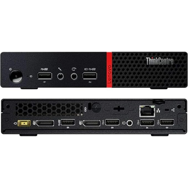 Lenovo ThinkCentre M715Q Tiny AMD PRO A6-8570E 3GHz RAM 8GB SSD 240GB AMD Radeon R5 Grafiskā karte Windows 10 Pro 2x Display Port WI-FI (atjaunots)