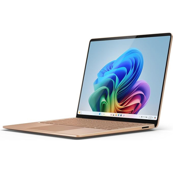 Microsoft Surface klēpjdators | Kopilot+ dators | 13,8 collu skārienjūtīgais ekrāns | Snapdragon® X Elite (12 kodolu) | 16 GB RAM | 512 GB SSD | Jaunākais modelis, 7. izdevums | Smilšu krāsa