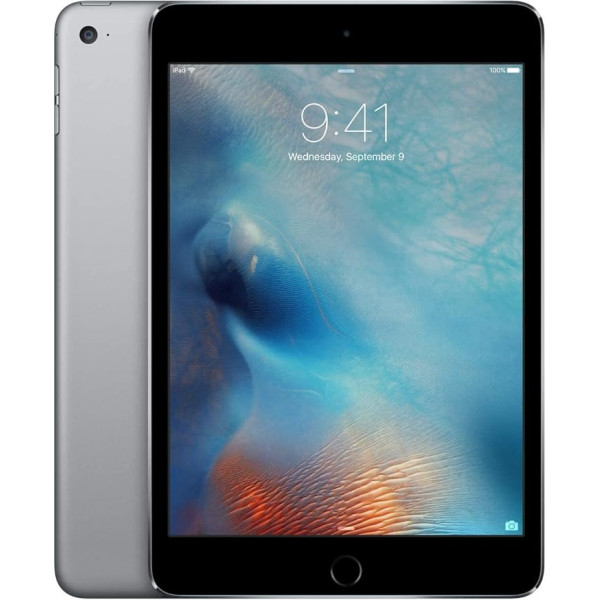 2015 Apple iPad Mini 4 (7,9 Zoll, WLAN, 128 GB) Space Grau (Latvija)