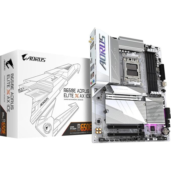 Gigabyte B650E A Elite X Ice (B650, AM5, ATX, DDR5)