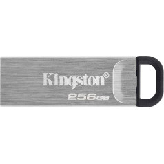 Kingston DataTraveler Kyson USB 3.2 Gen 1 USB zibatmiņas karte 256 GB - ar izturīgu, izturīgu metāla vāciņu