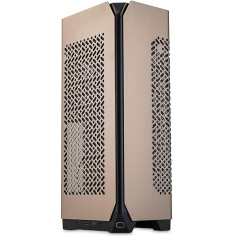 Cooler Master NCORE 100 MAX Bronze Mini-ITX SFF Tower korpuss - pielāgots AIO dzesētājs, 850 W SFX Gold ATX 3.0 barošanas bloks, viegla uzstādīšana, PCIe 4.0 Riser kabelis un vertikāls GPU stiprinājums