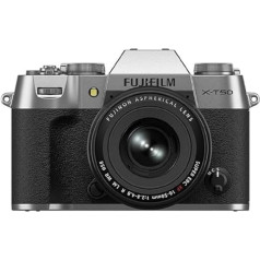 FUJIFILM X-T50 Silver / 16-50 mm komplekts