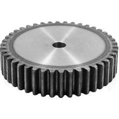 5-Modus-Stirnradgetriebe 10T~25T Materiāls 45 Stahlstärke 48MM Außendurchmesser 60/65/70/75/80/80/85~260 Zahnoberflächen-Induktionsabschreckung(5M21T-outside115)