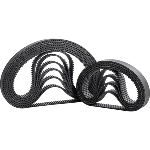 RAHBI Arc HTD 3M Timing Belt C = 378 381 384 390 Platums 6-25 mm Zobi 126 127 128 130 HTD3M Sinhronā trīse 378-3M 381-3M 384-3M 390-3M Leisurely (Izmērs : 390 mm Zobi 1 30, Krāsa : 5gab-6mm)