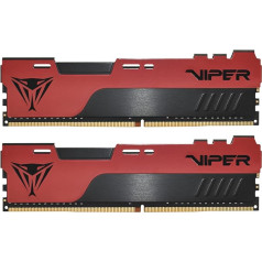 Patriot Memory Viper Elite II Gaming atmiņas komplekts DDR4 16GB (2x8GB) 3600MHz Black/Red