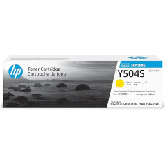 HP CLT-Y504S (SU502A) Original Toner Gelb (Kompatibel mit: CLP-415N, 415NW / Xpress C1810W, C1404W, C1860FW, C1454FW, C1454N, C1453FW / CLX-4195N, 4195FN, 4195FW)