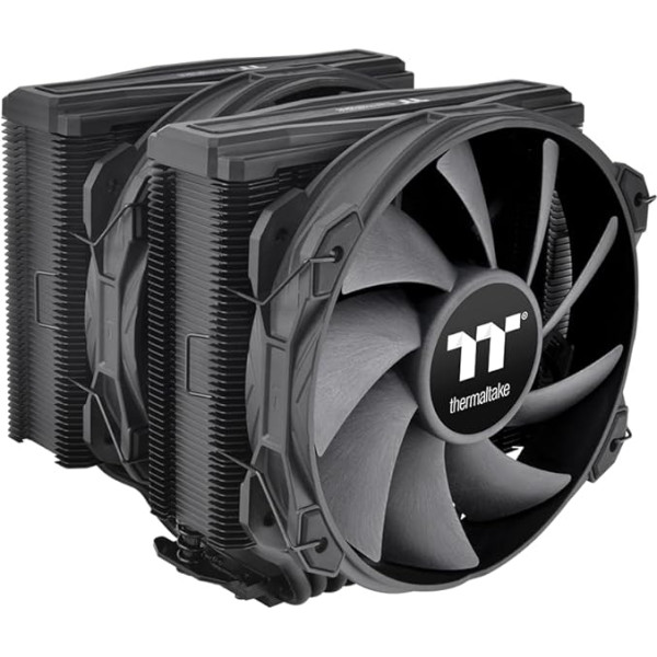 Thermaltake TOUGHAIR 710 Black | Gaisa dzesētājs | Pilnīgi melns izdevums