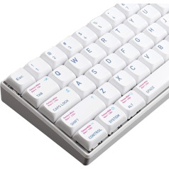 JakeTsai 134 taustiņi PBT taustiņu vāciņi, sirds zagšanas tēma XDA profila taustiņi ar 3U 6.26U 7U Space Bar ASIN izkārtojumu MX Switch mehāniskās spēļu tastatūras tastatūrai