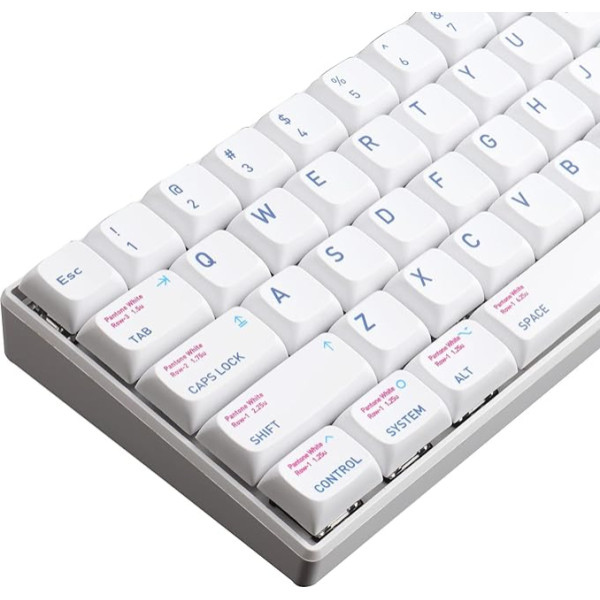 JakeTsai 134 taustiņi PBT taustiņu vāciņi, sirds zagšanas tēma XDA profila taustiņi ar 3U 6.26U 7U Space Bar ASIN izkārtojumu MX Switch mehāniskās spēļu tastatūras tastatūrai