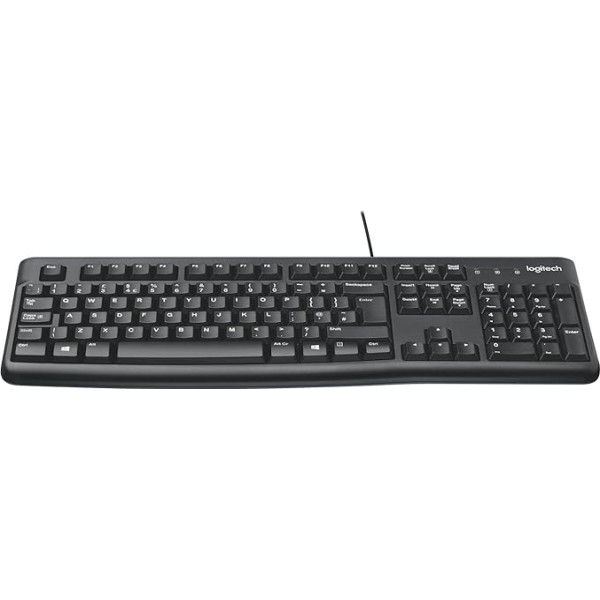 LOGITECH - Ieejas ierīces K120 - melnas - Fra - EMEA