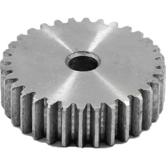 LYMFE Industrielles Stirnradgetriebe 1 Stück 1-Modus Stirnrad Zähnezahl 12-26 Zähne Außendurchmesser 14-28 mm Dicke 10 mm Kohlenstoffstahl Motorgetriebe (Izmērs : 16 Teeth-OD 18mm)