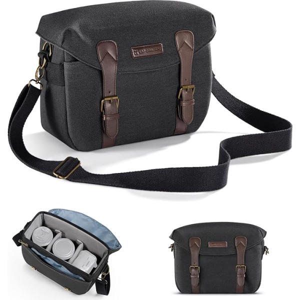 K&F Concept Camera mugursoma plecu soma Square Liner Bag Photographer Bags Camera Rectangle Case Compatible with Canon/Nikon/Sony/DJI Mavic Drone Backpack