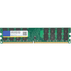 Goshyda DDR2 4GB 800MHz PC26400 Desktop Computer Memory Bar 1.8V modulis AMD 2nd Gen atmiņai