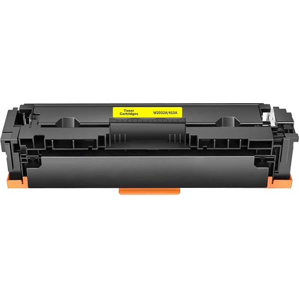 Tinnee 2100 puslapių 415A toneris, suderinamas su HP 415A HP W2032A toneriu, M479fdw toneris, suderinamas su HP Color Laserjet Pro MFP M479fdw M479dw M479fdn M479fdn M454dw M454dw M454dn, 1 geltonas