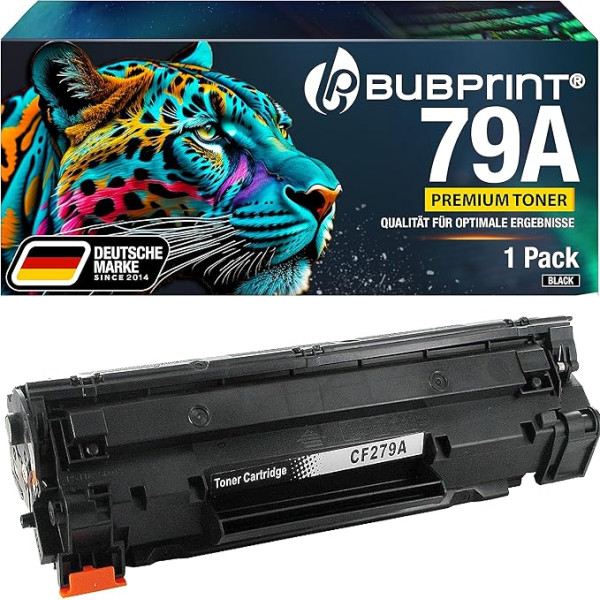 Bubprint XXL Toner kompatibel als Ersatz für HP 79A CF279A für LaserJet Pro M12 M12a M12a M12af M12w M26 M26a M26nw 2,500 Seiten Schwarz