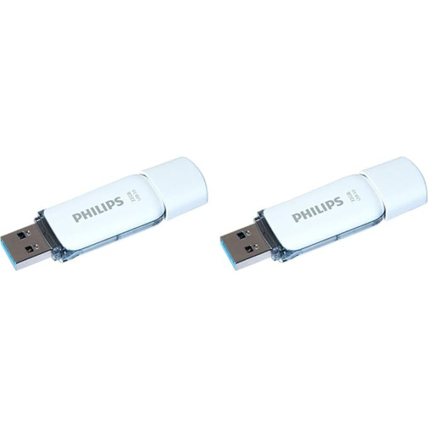 Philips - Snow Edition - 32 GB USB 3.0 - ēnaini pelēks (2 gab.)