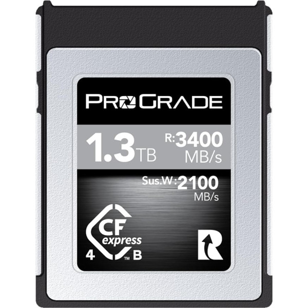 ProGrade Digital 1,3TB CFexpress 4.0 B tipa atmiņas karte (Kobalts)