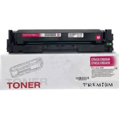 Kasetė HP CF543X 203X purpurinės spalvos toneriui, suderinama su HP 203X CF 543X Hp 201X CF403X Canon 045H Canon 054H Color Laserjet Pro MFP M281fdw M254nw M254dw M281fdn M281cdw 1XMagenta