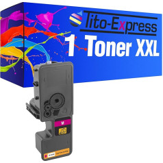 Tito-Express PlatinumSerie 1 Toneris XXL saderīgs ar Kyocera TK-5230 ECOSYS M5521CDW M5521CDN P5021CDN P5021CDN P5021CDW Magenta 2 200 lappuses