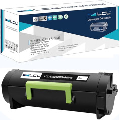 LCL suderinama 51B2000 51B00A0 juodos spalvos tonerio kasetė, suderinama su Lexmark MS317 MS317DN MS417 MS417 MS417DN MS517 MS517DN MS617 MS617DN MX317 MX317DN MX417 MX417DN MX517 MX517 MX517DE MX617 MX617 MX617DE MX417de