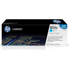 HP 824A (CB381A) Blau originalus toneris, skirtas HP Color Laserjet CP6015, CM6030, CM6040, žydras