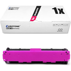 Eurotone 1x saderīgs toneris priekš HP Color Laserjet cm 1312 1512 NFI A WI Ei CI W H WB EB CB MFP Līdzvērtīgs CB543A 125A