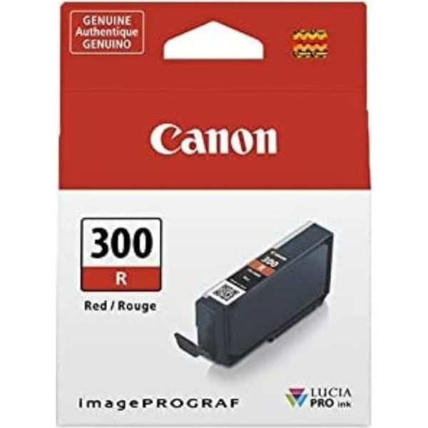 Canon tintes kasetne PFI-300R - sarkana, 14,4 ml - oriģināla tintes printeriem