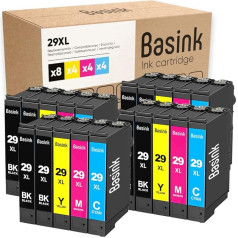 basink tintes kasetne, kas saderīga ar Epson 29XL, 20 iepakojuma vienību XP235 XP245 XP247 XP-255 XP-257 XP332 XP335 XP345 XP432 XP435 XP442 XP445 XP45