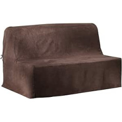 Antonouse Sofa Bed Slipcover Folding Sofa Cover Bz 140, Lycksele Cover 120/200 x 140 cm, Chocolate