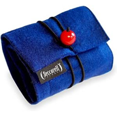 Seccorell — filca rullīšu maisiņš — 8 krāsu nūjas (pamatkrāsas), berzes bloks, tīrīšanas birste (dabiski sari), dzēšgumija. Krāsas ar pirkstu noslaucīšanu, akvarelis, piemēram, bez ūdens vai fiksatora