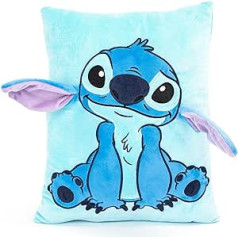 Jay Franco Disney Lilo & Stitch plīša glāstīšanas spilvens — īpaši mīksts 3D gultas spilvens bērnudārza dekorēšanai