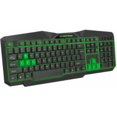 Trions egk201g tastatūra (usb; (us); krāsa melna)