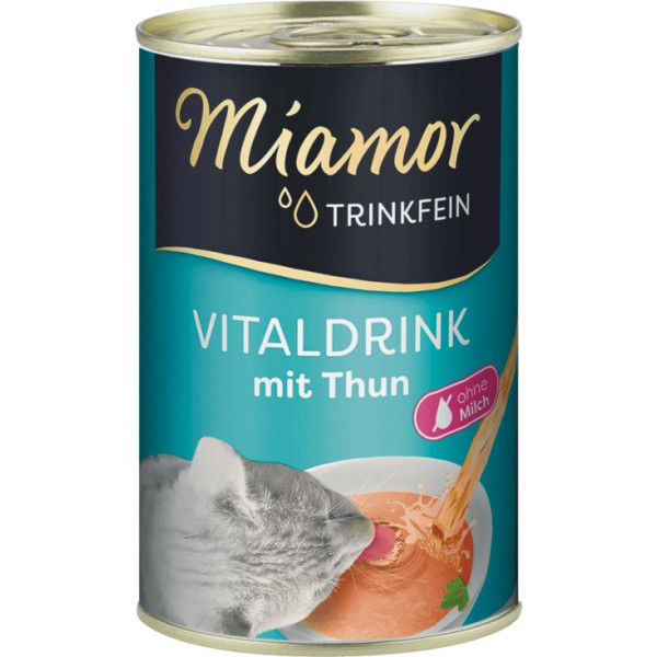 Miamor vitaldrink ar tunci konservu kārba 135g