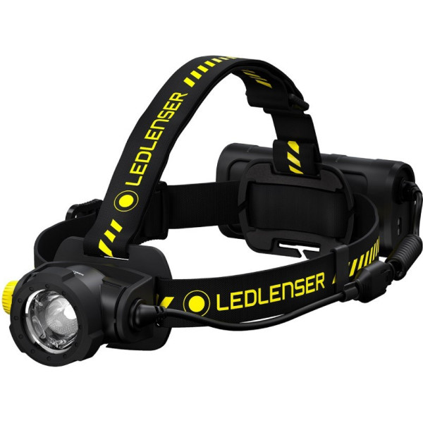 Led lenser h15r darba, lukturītis, melns, dzeltens, ip67, LED, 1 lampa(s), 2500 lm