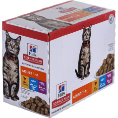 feline adult multipack classic - саше 12x85 г