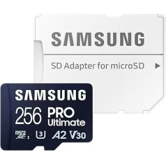 Microsd atmiņas karte mb-my256sa/ww pro ultimate 256gb + adapteris