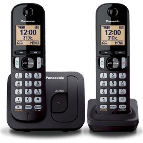 Kx-tgc212 dect black+ papildu klausule