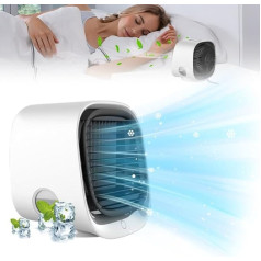 Oribreeze gaisa dzesētājs ventilators, portatīvais mini ūdens tvertne, ūdens dzesēšanas ventilators ar ūdens tvertni, klusuma režīmā Ori Breeze gaisa kondicionieris, iztvaikošanas dzesētājs, Breeze, gaisa dzesētājs guļamistabai, mājai (b