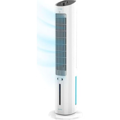 Cecotec - Iztvaicēšanas dzesētājs EnergySilence 2000 SkyCool 60W, 3L tvertne, saderīgs ar ēteriskajām eļļām, 3 ātrumi, 50° oscilācija, augšējais rokturis