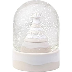 like. by Villeroy & Boch Winter Glow Snow Globe Ziemassvētku rotājums no augstas kvalitātes porcelāna, balts/bēšs