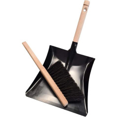 varivendo Dustpan and Broom Set (1 x Industrial Broom + Dustpan)