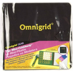 Dritz Omnigrid Mini ievelkama pārnēsājamā griešanas un presēšanas stacija-7 X 17,8 cm