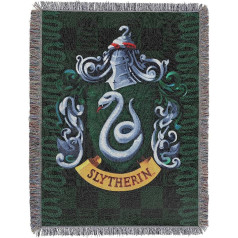 Harija Potera nams Ravenclaw Travel spilvens ar Applique Tapestry Throw 4' x 5' Slytherin Shield