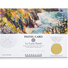 Sennelier La Carte pastelis, 40 x 27,9 cm, vienkrāsains, Neapoles dzeltens